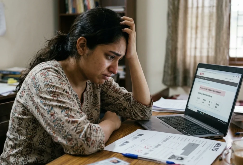 IELTS Student Sad About Her IELTS Score