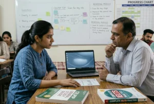 Teacher discussing why CELPIP Reading Score Not Improving