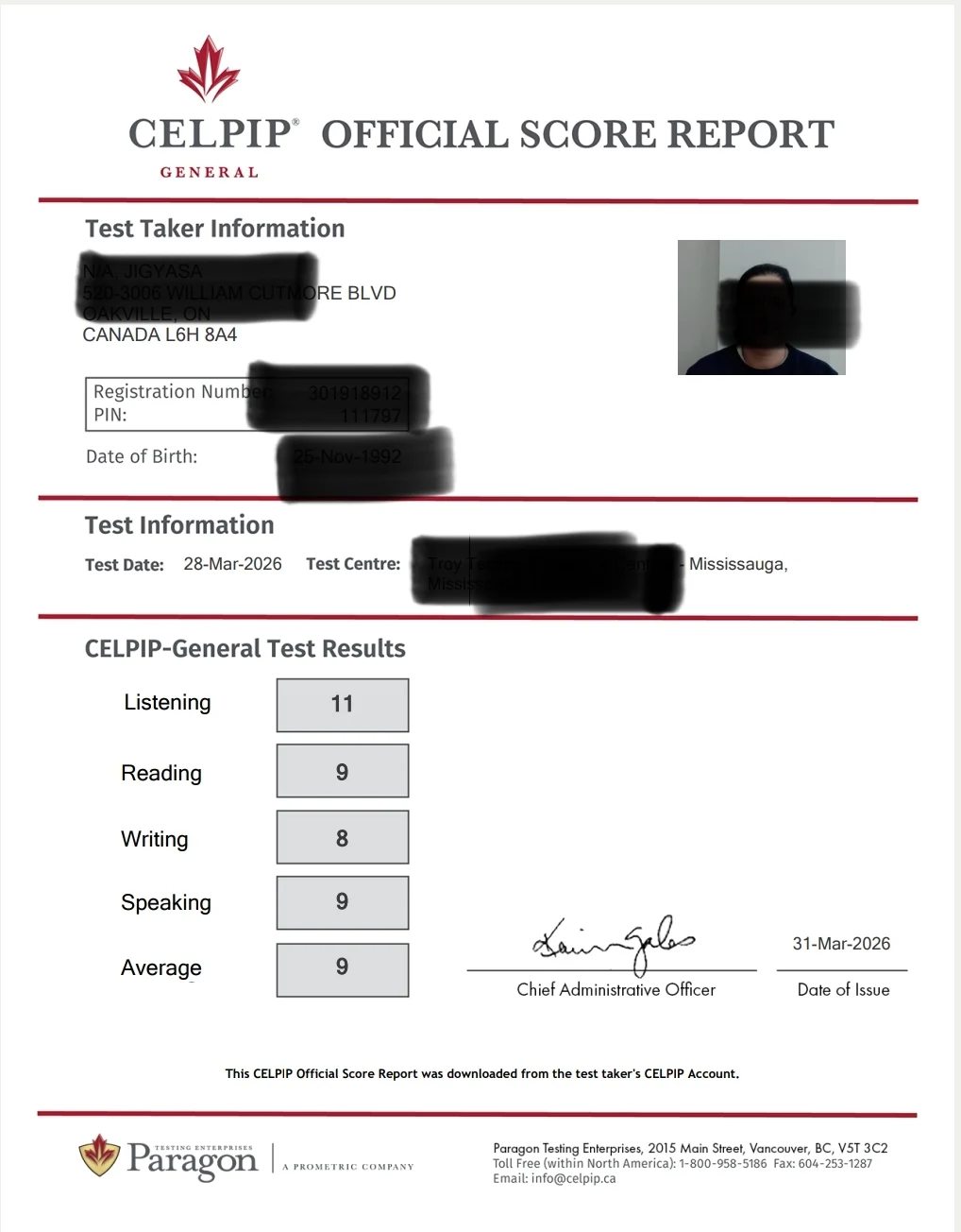 CELPIP 4