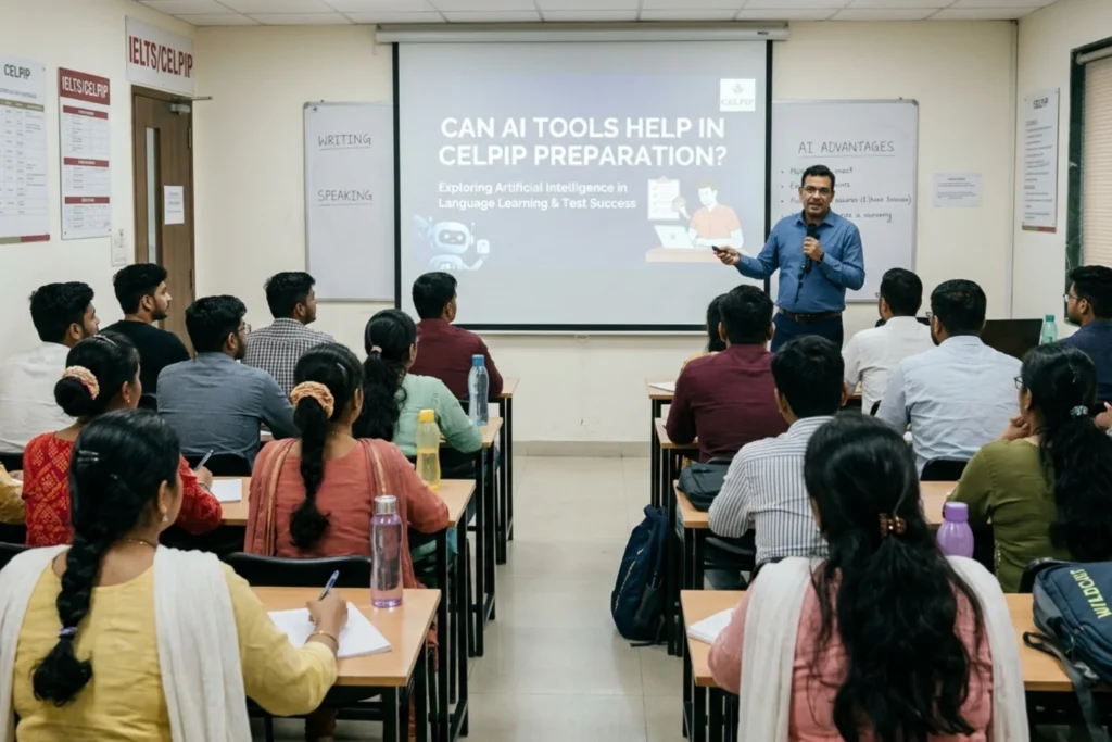 CELPIP trainer explaining Can AI Tools Help in CELPIP Preparation