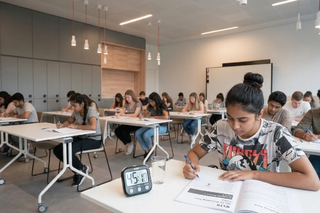 IELTS reading exam time management