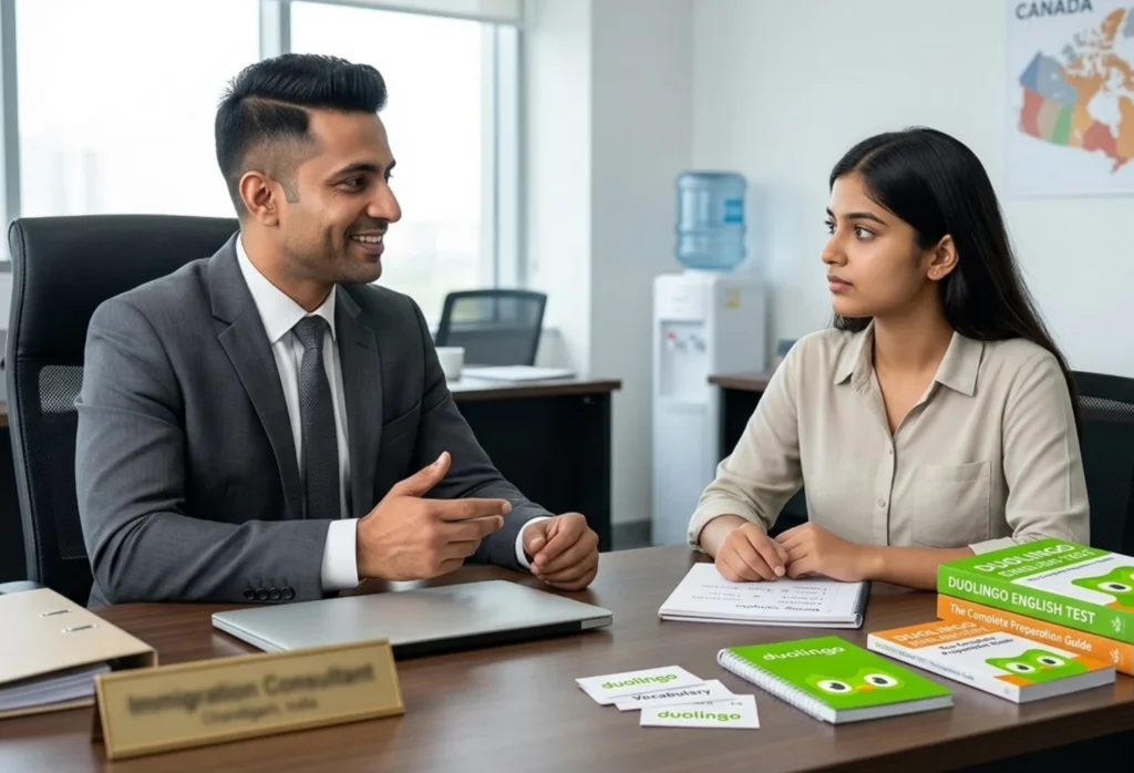 Student asking immigration consultant - Is Duolingo Accepted for Canada PR in 2026
