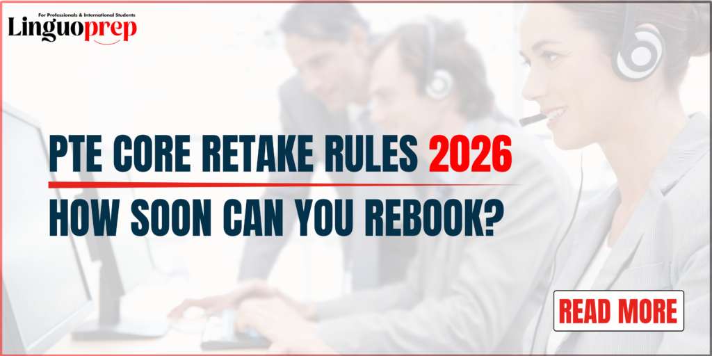 PTE Core Retake Rules 2026: How Soon Can You Rebook